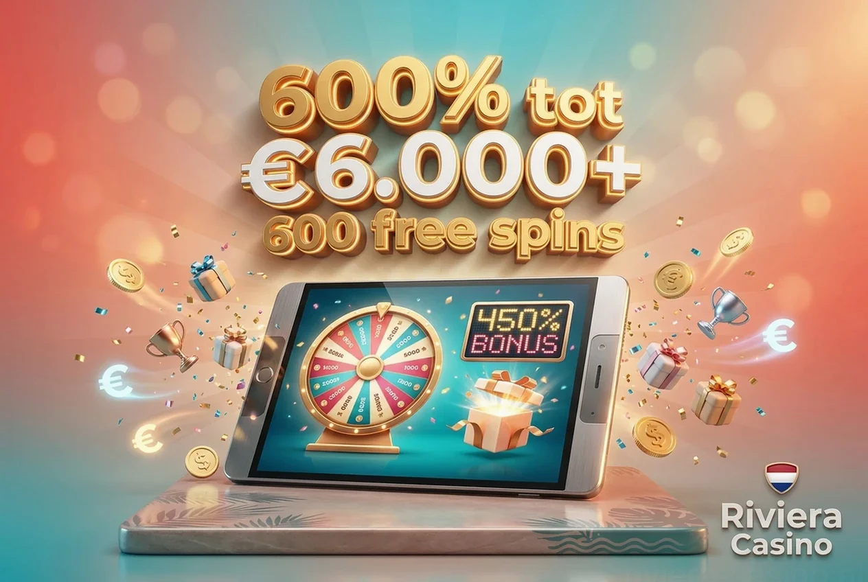 600% tot €6.000+ 600 free spins